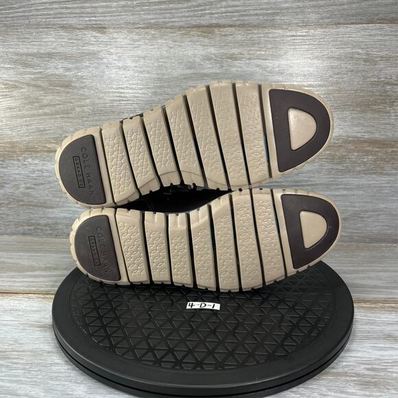 Cole Haan Men's Zerogrand Dark Brown Leather Waterproof Hiking Boots Size 7 - Picture 10 of 11